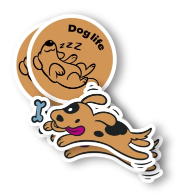 Lamineeritud vinüülkleebised