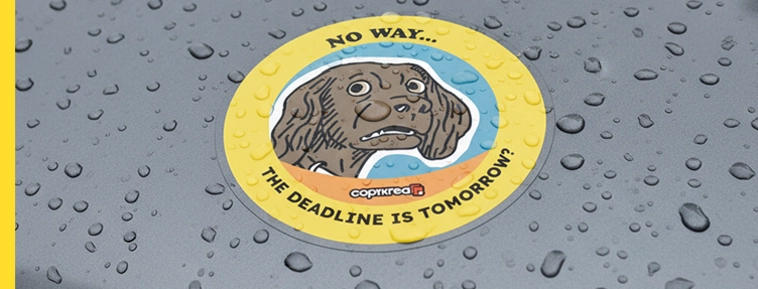 Lamineeritud vinüülkleebised